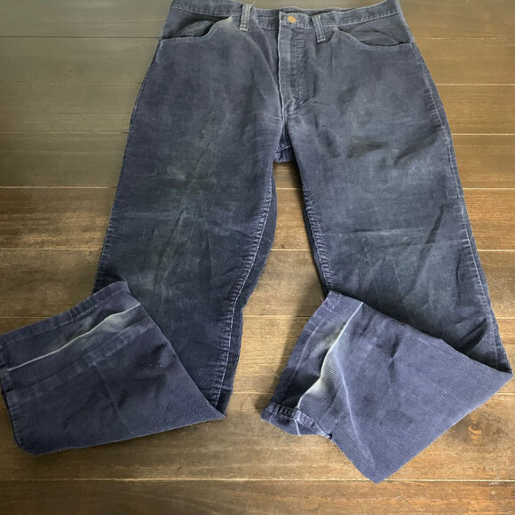 Vintage Rustler Jeans Mens 36x30 Corduroy Regular Fit Straight Leg Made In USA - Picture 15 of 16
